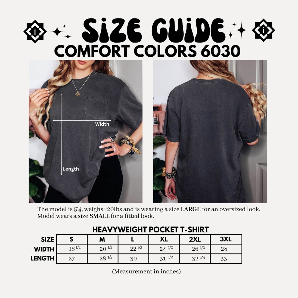 Comfort Colors Christmas Trees Embroidered Pocket Shirt | Gift for Her view 6
