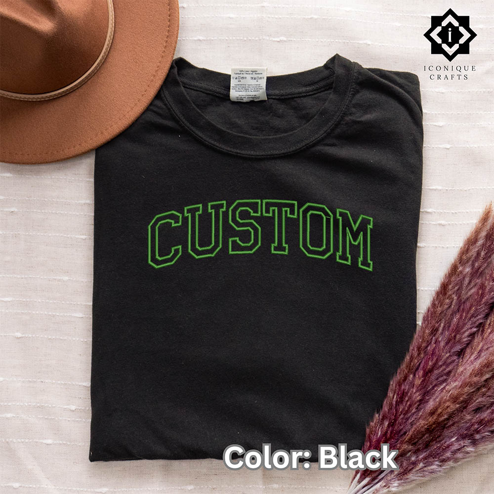Custom Embroidered Comfort Colors T-Shirts view 6