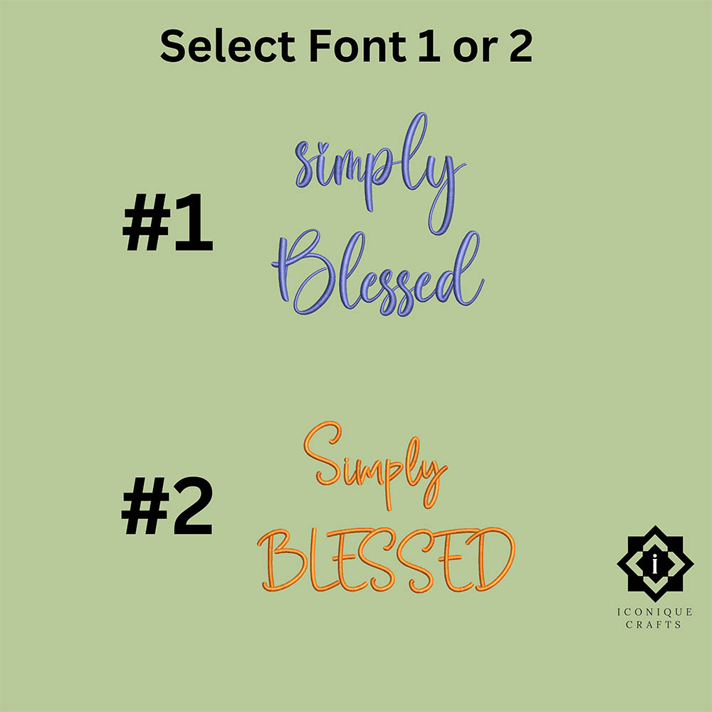 3D Custom Embroidered Comfort Colors T-Shirt view 3