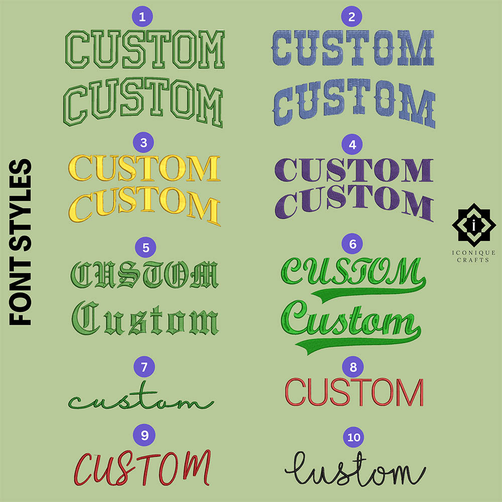 Custom Embroidered Comfort Colors T-Shirts view 8